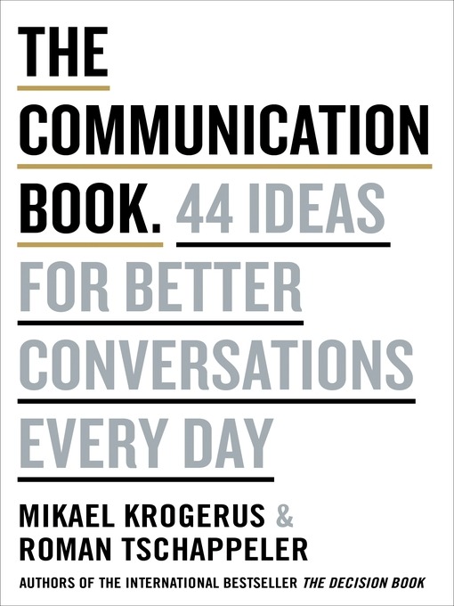 the communication book